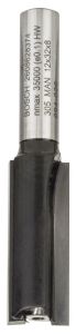 Bosch - Standard Seri Ahşap İçin Çift Oluklu, Sert Metal Ekstra Uzun Düz Freze Ucu 8*12*62mm