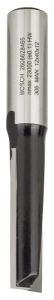 Bosch - Standard Seri Ahşap İçin Çift Oluklu, Sert Metal Ekstra Uzun Düz Freze Ucu 12*12*81mm