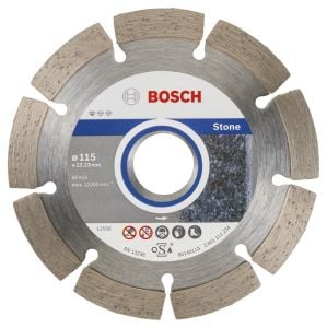 Bosch - Standard Seri Taş İçin, 9+1 Elmas Kesme Diski Set 115 mm - 2608603235