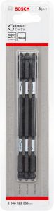 Bosch - Impact Control Serisi Çift Taraflı Vidalama Ucu 3'lü PZ2 *150mm - 2608522359