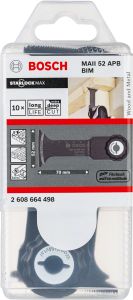Bosch - Starlock Max - MAII 52 APB - BIM Ahşap ve Metal İçin Daldırmalı Testere Bıçağı 10'lu