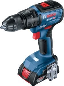 Bosch Professional GSB 18V-50 Akülü Darbeli Vidalama Makinesi (2x2.0Ah; L-Case) - 06019H5100