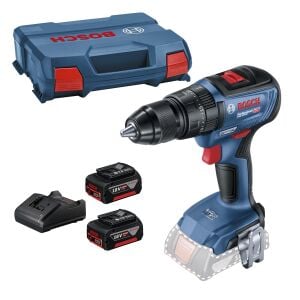 Bosch Professional GSB 18V-50 Akülü Darbeli Vidalama Makinesi (2x5.0Ah; L-Case)