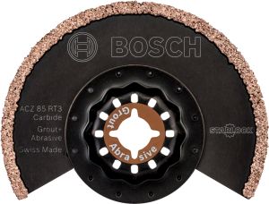 Bosch - Starlock - ACZ 85 RT3 - Carbide RIFF Zımpara Uçlu Segman Testere Bıçağı 30 Kum Kalınlığı 10'lu
