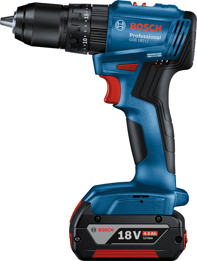 Bosch Professional GSB 185 LI Akülü Darbeli Delme Vidalama Mak.2 x 2.0 Ah; Case - 06019K3100