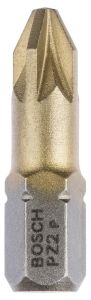 Bosch - Max Grip Serisi Vidalama Ucu PZ 2*25 mm 3'lü