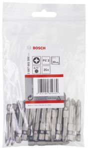 Bosch - Extra Hard Serisi Vidalama Ucu PZ 2*49 mm 25'li - 2607002506