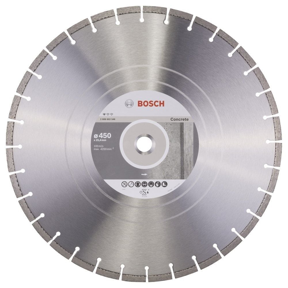 Bosch - Standard Seri Beton İçin Elmas Kesme Diski 450 mm - 2608602546