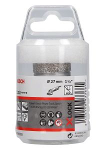 Bosch - X-LOCK - Best Serisi, Taşlama İçin Seramik Kuru Elmas Delici 27*35 mm