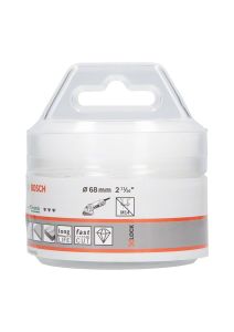 Bosch - X-LOCK - Best Serisi, Taşlama İçin Seramik Kuru Elmas Delici 68*35 mm