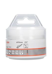 Bosch - X-LOCK - Best Serisi, Taşlama İçin Seramik Kuru Elmas Delici 70*35 mm