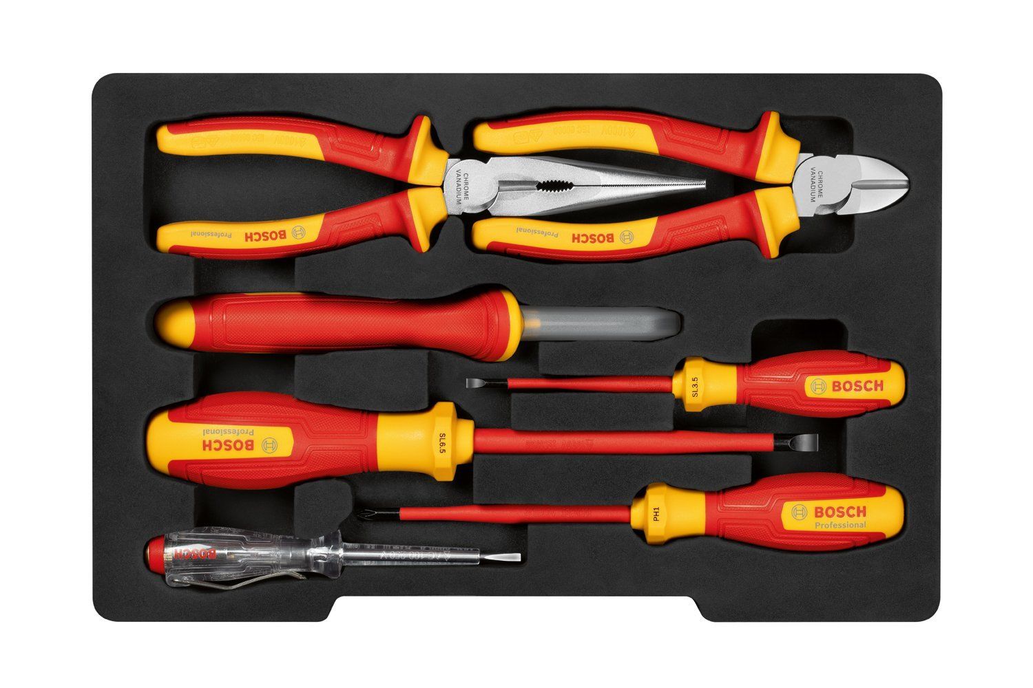 Bosch Profesyonel VDE El Aleti Seti 7 Parça