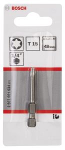 Bosch - Extra Hard Serisi Vidalama Ucu T15*49 mm 1'li
