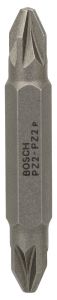 Bosch - Çift Taraflı Vidalama ucu PZ2xPZ2*45 mm 1'li