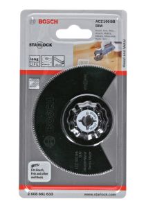Bosch - Starlock - ACZ 100 BB - BIM Ahşap ve Metal İçin Segman Testere Bıçağı, Bombeli 1'li