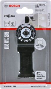 Bosch - Starlock - AIZ 32 APB - BIM Ahşap ve Metal İçin Daldırmalı Testere Bıçağı 1'li - 2608661644