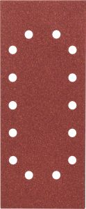 Bosch - Titreşimli Zımpara Kağıdı 10'lu, 115 x 280 mm 80 Kum 14 Delik