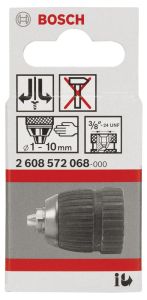 Bosch - 1-10 mm - 3/8''-24 Anahtarsız Mandren