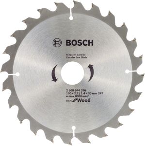Bosch - Ekonomik Seri 190*30 mm 24 Diş 10'lu  Daire Testere Bıçağı