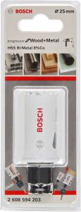 Bosch - Yeni Progressor Serisi Ahşap ve Metal için Delik Açma Testeresi (Panç) 25 mm - 2608594203