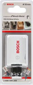 Bosch - Yeni Progressor Serisi Ahşap ve Metal için Delik Açma Testeresi (Panç) 35 mm - 2608594209