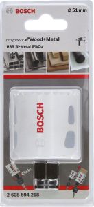 Bosch - Yeni Progressor Serisi Ahşap ve Metal için Delik Açma Testeresi (Panç) 51 mm