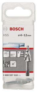Bosch - HSS 5 Kademeli Matkap Ucu 4-12 mm - 2608597518