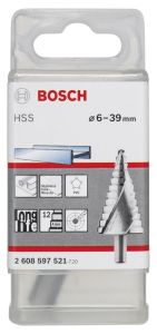 Bosch - HSS 12 Kademeli Matkap Ucu 6-39 mm - 2608597521
