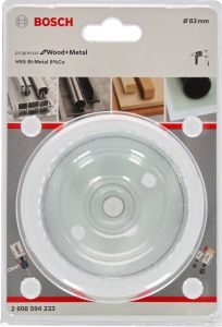 Bosch - Yeni Progressor Serisi Ahşap ve Metal için Delik Açma Testeresi (Panç) 83 mm - 2608594233