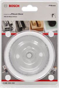 Bosch - Yeni Progressor Serisi Ahşap ve Metal için Delik Açma Testeresi (Panç) 86 mm