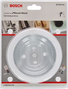 Bosch - Yeni Progressor Serisi Ahşap ve Metal için Delik Açma Testeresi (Panç) 102 mm - 2608594239