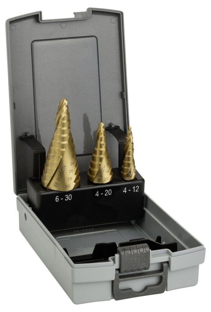 Bosch - HSS-TİN 3'lü Pro-box 4-12,4-20,6-30 mm - 2608587432