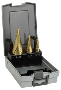 Bosch - HSS-TİN 3'lü Pro-box 4-12,4-20,6-30 mm - 2608587432