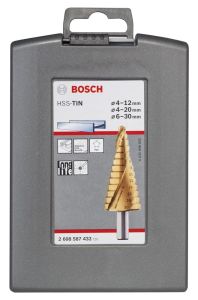 Bosch - HSS-TİN 3'lü Pro-box 4-12,4-20,6-30 mm - 2608587432