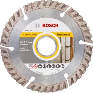 Bosch - Standard Seri Genel Yapı Malzemeleri İçin Elmas Kesme Diski 115 mm - 2608615057