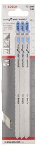 Bosch - Kırılmaya Karşı Dayanıklı Seri Metal-Sandviç İçin T 718 BF Dekupaj Testere - 3'Lü Paket - 2608636335
