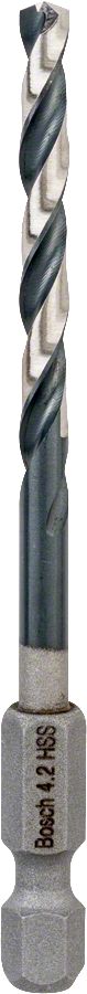 Bosch - Altıgen Şaftlı - Impact Control - HSS Metal Matkap Ucu 4,2*83mm