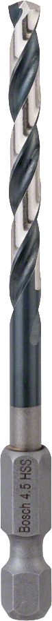 Bosch - Altıgen Şaftlı - Impact Control - HSS Metal Matkap Ucu 4,5*87mm