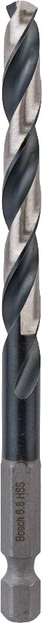 Bosch - Altıgen Şaftlı - Impact Control - HSS Metal Matkap Ucu 6,8*109mm