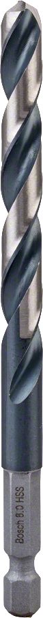 Bosch - Altıgen Şaftlı - Impact Control - HSS Metal Matkap Ucu 8,0*117mm