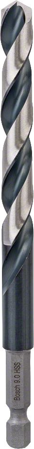 Bosch - Altıgen Şaftlı - Impact Control - HSS Metal Matkap Ucu 9,0*125mm