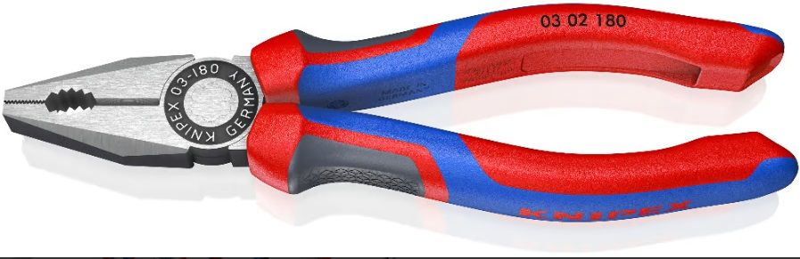 Knipex Kombine Pense 180MM  - 0302180