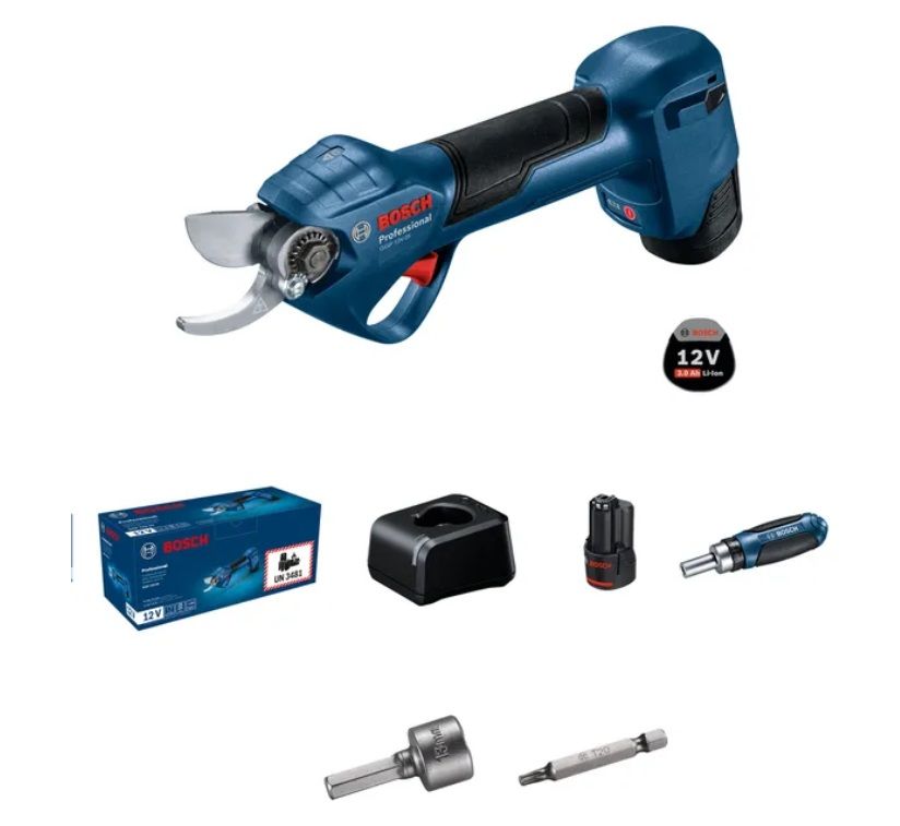 Bosch GGP 12V-25 Akülü Budama Makası (1x3Ah) - 06008D8100