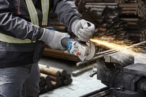 Bosch GWS 18V-8 (2x4Ah) Çift Akülü Taşlama Makinesi - 06019N9020