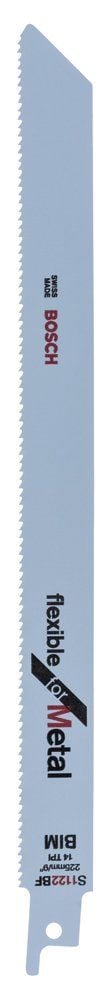 Bosch - Flexible Serisi Metal için Panter Testere Bıçağı S 1122 BF - 100'lü - 2608656032