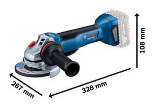 Bosch GWS 18V-10 P Akülü Taşlama Makinesi (SOLO) - 06019J4100