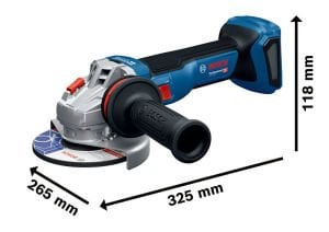 Bosch GWS 18V-11 Akülü Taşlama Makinesi (SOLO) - 06019N4101