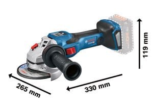 Bosch GWS 18V-15 S Akülü Taşlama Makinesi (SOLO) - 06019M6000