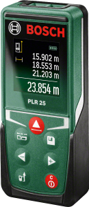 Bosch PLR 25 Dijital Lazerli Uzaklık Ölçer Karton Kutu Versiyon