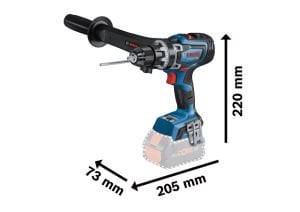 Bosch GSR 18V-150 C Akülü Delme Vidalama Makinesi (SOLO) - 06019J5001